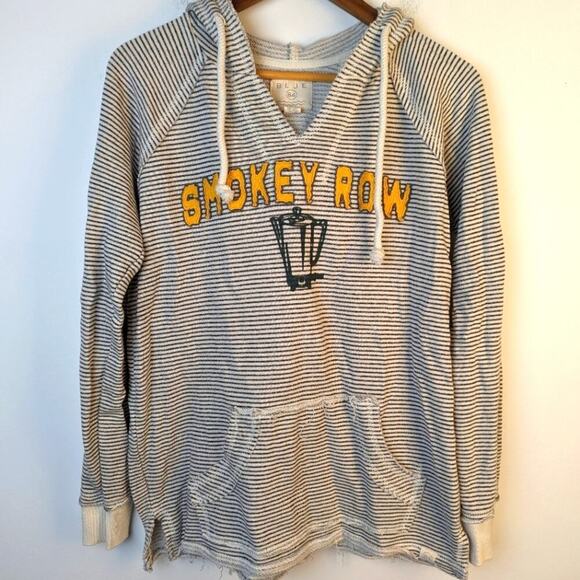 Smokey Row Coffee Co. Striped Sweatshirt / Medium - Picture 3 of 7